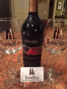 BottleMixx Gift Card, Wine and Glasses