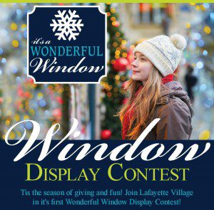 Lafayette Village Window Display Contest