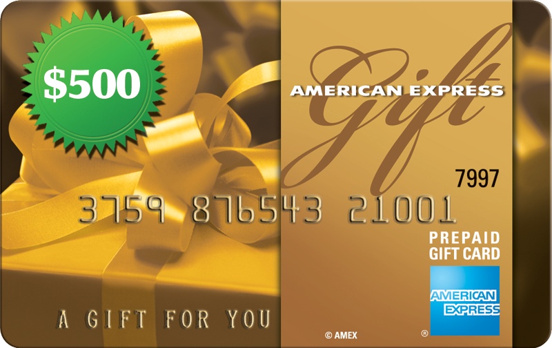 $500 AmEx Gift Card